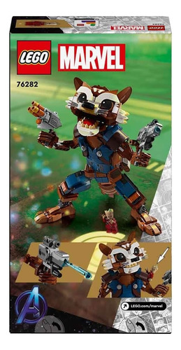 Lego Marvel Rocket Y Baby Groot Infinity Saga 76282