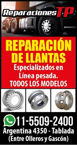 Reparacion De Llantas, Línea Pesada Camiones Y Colectivos