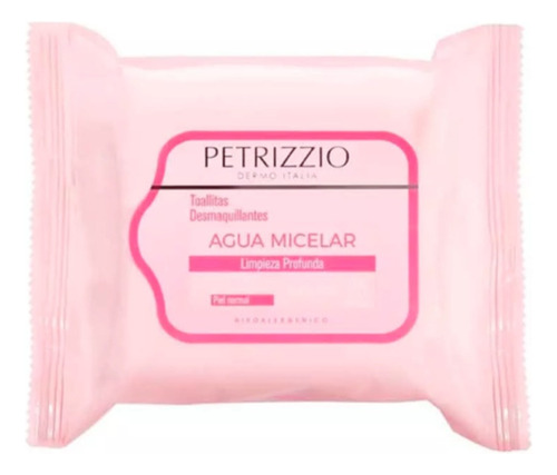 Petrizzio Toallitas Desmaquillantes Agua Micelar 25u