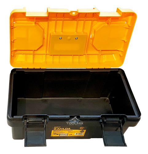 Caja Porta Herramienta Plástica 17 Pulgadas Con Candado 20mm