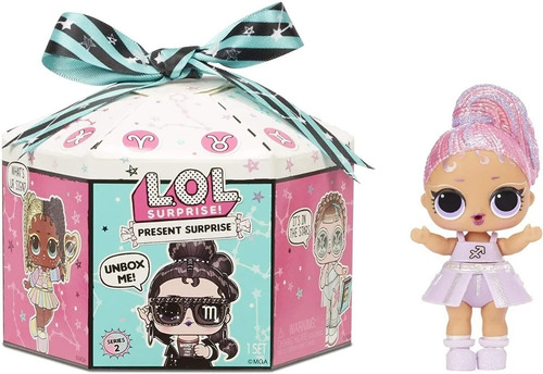 Imagen 1 de 7 de L.o.l Lol Muñeca Present Sorpresa Caja Regalo Signos Zodiaco