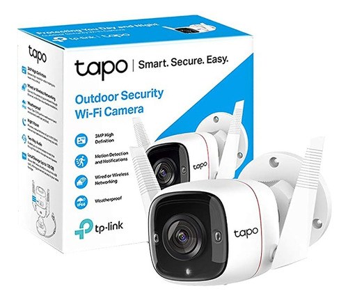Câmera De Segurança Tp-link Outdoor Tapo C310 1080p Wi-fi