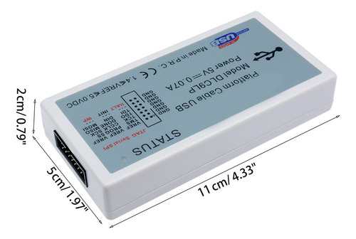 Cabo De Plataforma Xilinx Usb Fpga Cpld Jtag Spi Baixar Debu