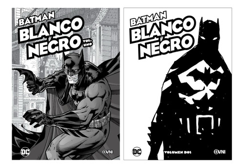 Batman - Blanco & Negro 1 Al 5 Completo!! - Dc Comics Ovni