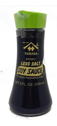 Salsa De Soja - Yamasa- Reducida En Sodio 148ml. Origen Eeuu
