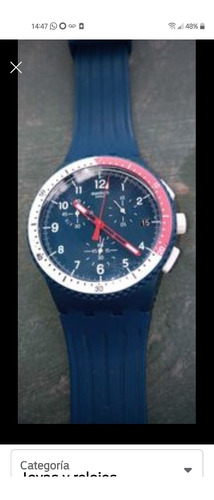 Reloj Swatch Cronografo Susn 405 Impecable Pilas Nuevas 