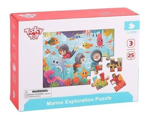 Juguete Bebé Puzzle Exploracion Marina Tooky Toy