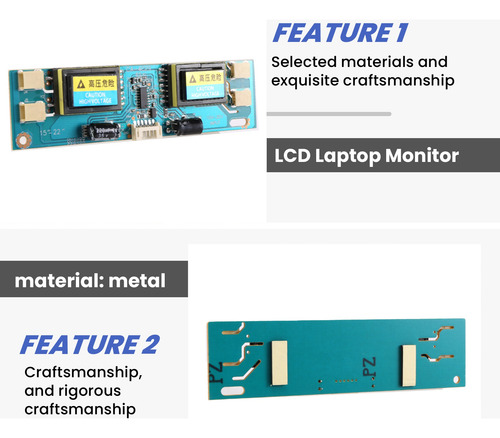 Monitor Lcd Universal Ccfl Inverter Para Portátil, 4 Lámpara