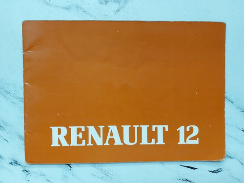 Manual Renault 12. 52119.