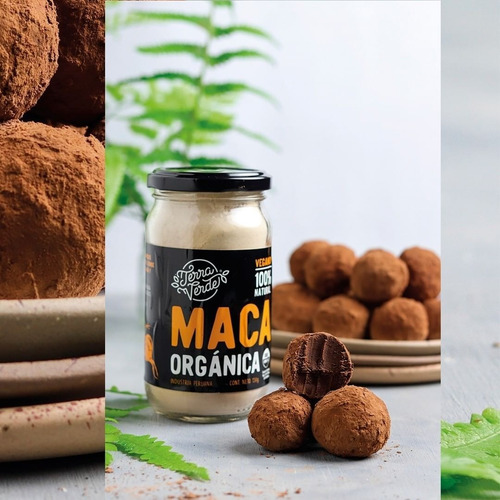 Imagen 2 de 6 de Maca Peruana Orgánica 150 Grs - Terra Verde Super Alimento