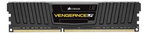 Memoria RAM Vengeance LP gamer color black 4GB 1 Corsair CML4GX3M1A1600C9