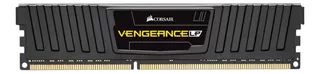 MEMORIA RAM VENGEANCE LP GAMER COLOR BLACK 4GB 1 CORSAIR CML4GX3M1A1600C9
