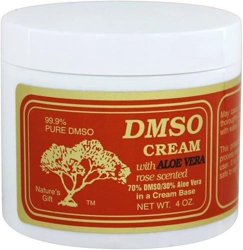 Dmso Crema, Rosa 70/30 Aloe, 4 Oz