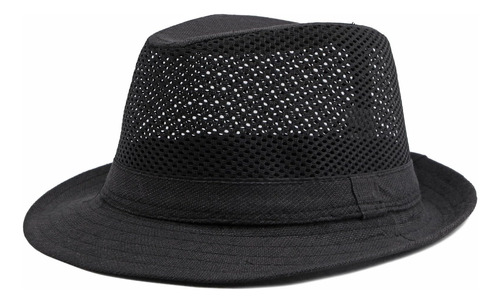 Sombrero Fedora Malla Hombre Sombreros Fedora Verano Trilby