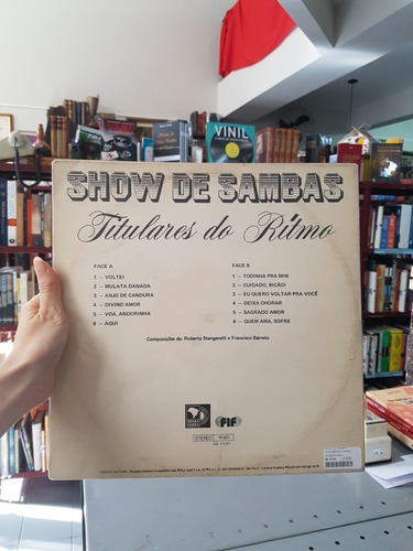 Lp Show De Sambas - Titulares Do Ritmo - Nacional (Usado)