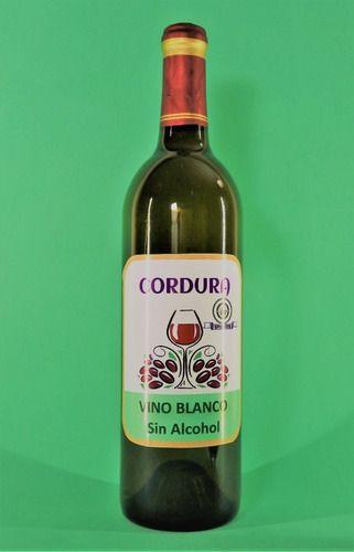 Vino Blanco Sin Alcohol 750ml. Cordura Bebida No Alcohólica