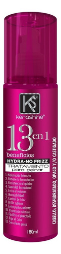 12 Pz Kerashine Tratamiento Capilar 13 Hydra-no Frizz 180 Ml
