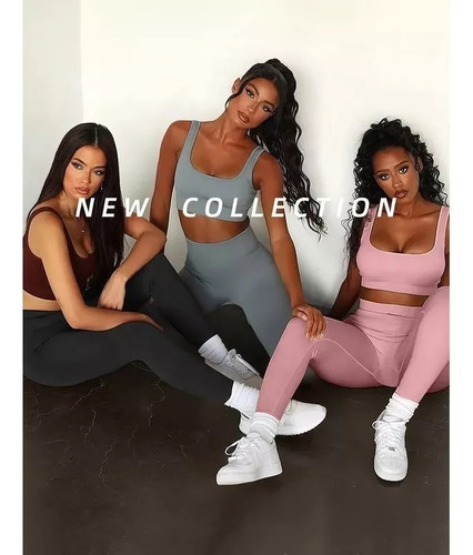 Pack De 3 Leggins De Cintura Alta For Control De Abdomen
