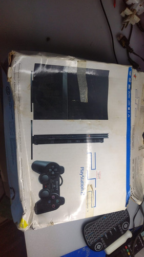 Caixa Playstation 2 Scph-70001 Vazia Com Detalhes D399 (Usado)