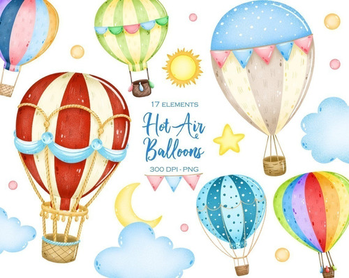 Cliparts Imagenes Png Globos Aerostaticos 1  Is19