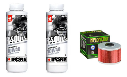 Kit Service Kawasaki Klx300 2022/24 Filtro+aceite Contacto