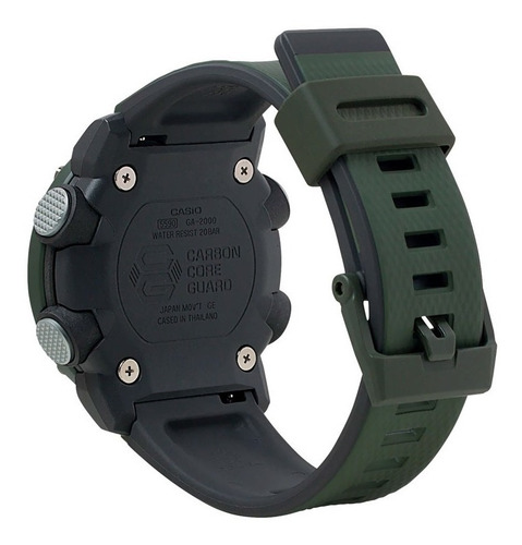 Relogio Casio G-shock Carbon Core Guard Verde Ga-2000-3adr