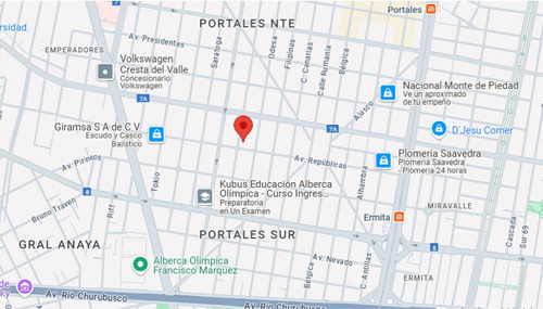 Departamento En Venta En Col Portales Sur Cdmx Calle Monrovia Vl11-rb