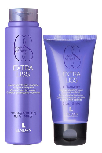 Lendan Extra Liss Shampoo 300ml + Crema Alisante 150ml 