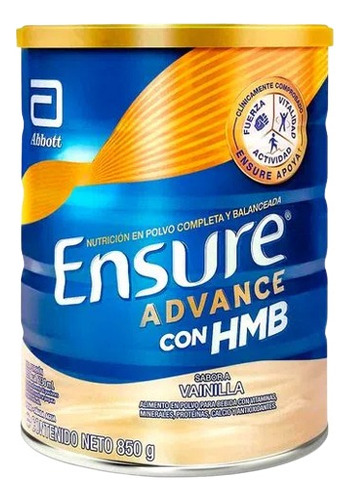 Suplemento en polvo Abbott Carbohidratos sabor vainilla x 850g