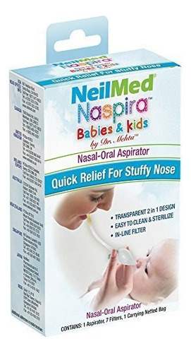 Aspirador Nasal Oral Niños Saca Mocos Efectivo Para Bebe