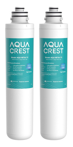 Aquacrest 750r Filtro De Agua Potable, Repuesto Para Culliga