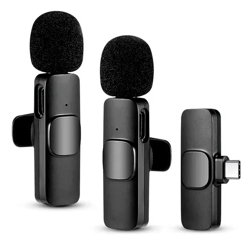 comprar Micrófono Inalámbrico K9 Solapero 2 En 1 Entrada iPhone