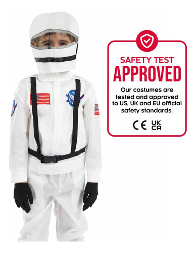 Fun Shack Disfraz De Astronauta Para Niños Con Casco, Disfra