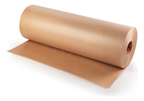 Papel Kraft Bobina Madera Rollo 40cm 8kg Aprx 80grs Marron