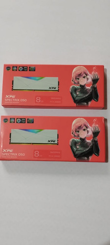Memória Ram Sectrix Xpg D50 16gb (2x8gb) Ddr4 3600mhz (Usado)