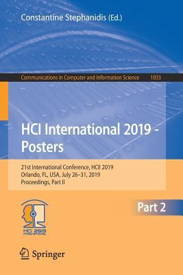 Libro Hci International 2019 - Posters : 21st Internation...