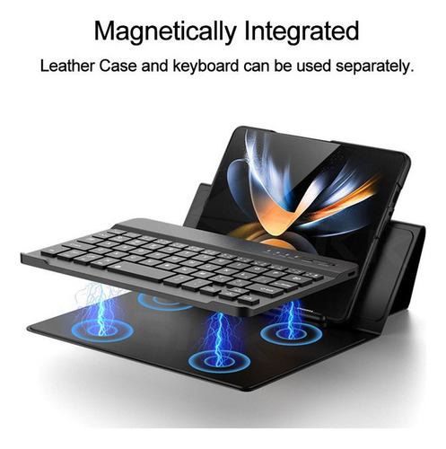 Keyboard Case + Case + Case For Samsung Galaxy Z Fold 6