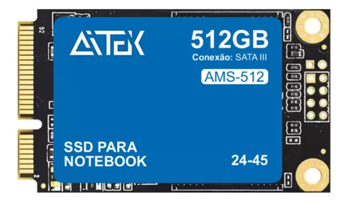 Ssd M.2 Para Notebook 512gb Aitek Ams-512 6 Gbps Sata 3.0