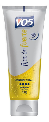 Gel Fijador- Control Total- Vo5-fijacion Fuerte  X 200 Gr