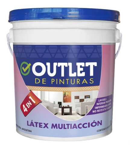 Pintura Latex Lavable Premium Int Ext Oferta X 10 Lts