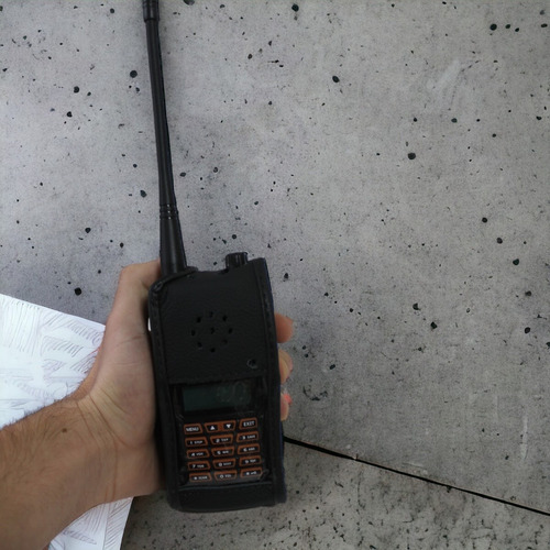 Kit 10 Capas De Couro Protetora P/ Rádio Ht Baofeng Uv9r 9r