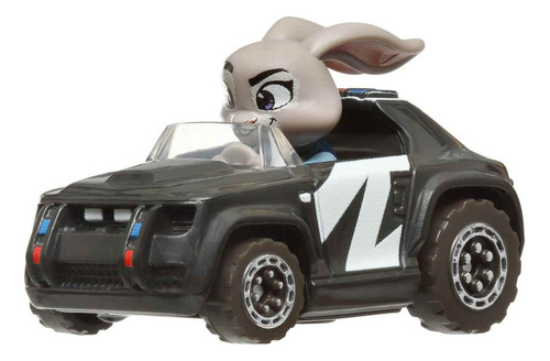 Hot Wheels Zootopia Racer Verse Judy Hopps Color Verde Lima