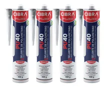 Comprar Kit 4 Selantes Poliuretano Adesivo Pu40 Cibra Flex Branco