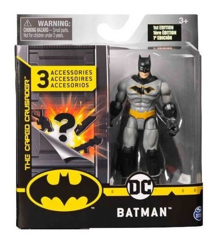 Batman Figura Articulada 10cm Original Dc 67801b