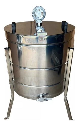 Centrifuga Extratora Mel Manual Inox 28/8 Quadros Apicultura