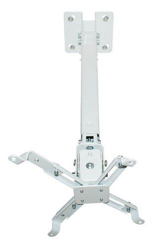 Soporte Para Proyector A Techo, 28 Y 35 Cm. 10kg. Blanco