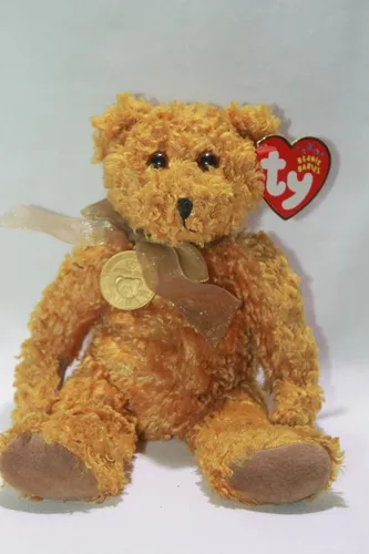 Peluche Teddy Conmemorativo 100 Años Ty Original 20cms