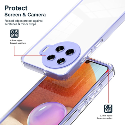Funda Tpu + Pc Para Tecno Spark 20 Pro+ Para Tecno Spark Go