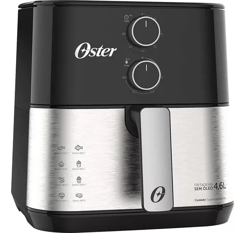 Fritadeira Elétrica Sem Óleo Air Fryer Oster