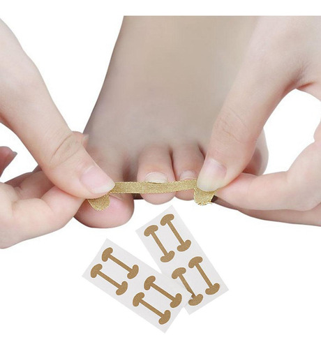 20 Piezas De Corrección Encarnada Para Uñas Del Del Pie De